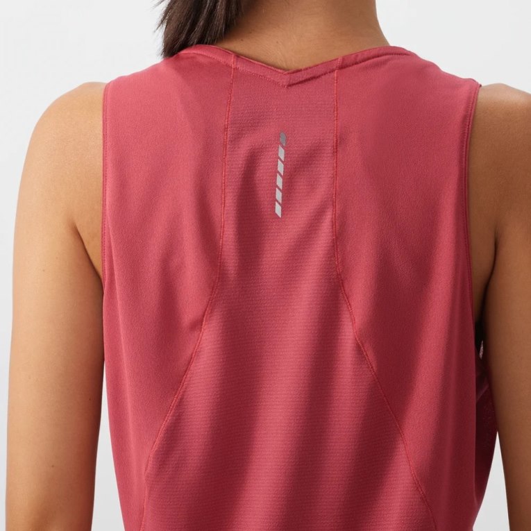 Pink Salomon Sense Aero Women's Tanks | PH 51209I